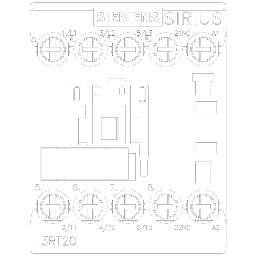 3RT2015-1AP02 Sirius Kontaktör 7A 230V AC 3kW 3RT2015-1AP02 Sirius Kontaktör 7A 230V AC 3kW