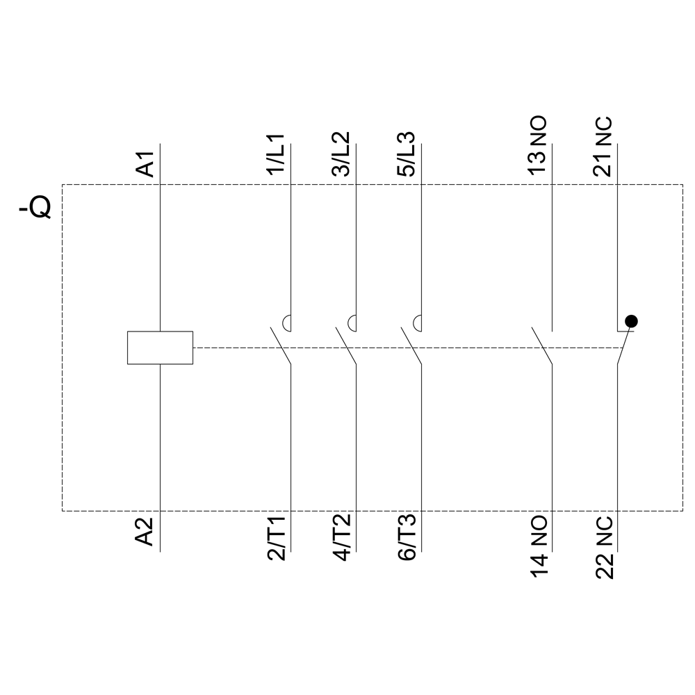 3RT2037-1AP00 Sirius Kontaktör 65A 230V AC 30kW 3RT2037-1AP00 Sirius Kontaktör 65A 230V AC 30kW