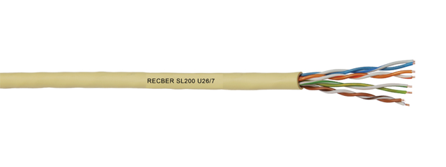 REÇBER Data Kablosu HF CAT5e U/UTP 24AWG 500mt