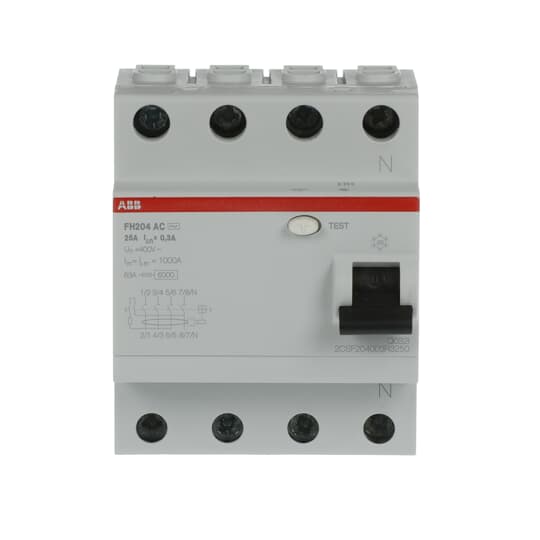 2CSF204003R3250 Kaçak Akım Koruma Röle AC-3x25A 2CSF204003R3250 Kaçak Akım Koruma Röle AC-3x25A