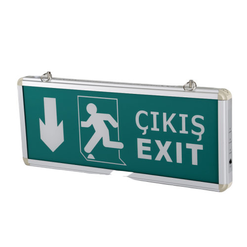 CATA Exit Çıkış Armatürü Ledli 3 Saat Akülü 9167