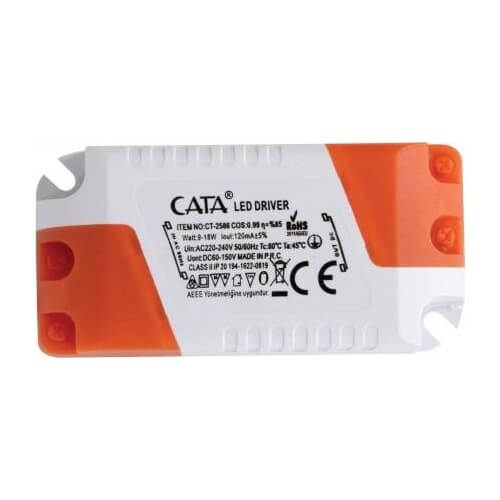 CATA CT-2516 Slim ve Sıva Üstü Panel Driver 9-18W