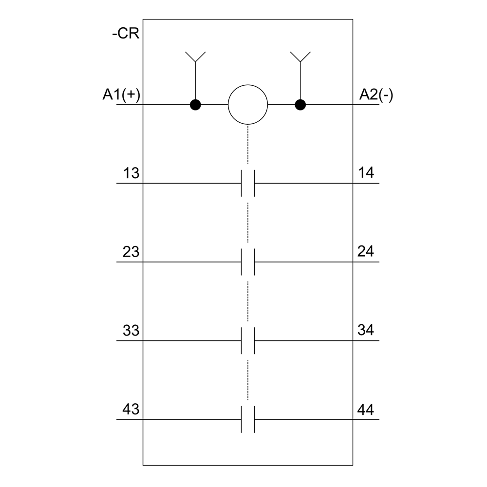 3RH2140-1BB40 Yardımcı Kontaktör 24V DC 