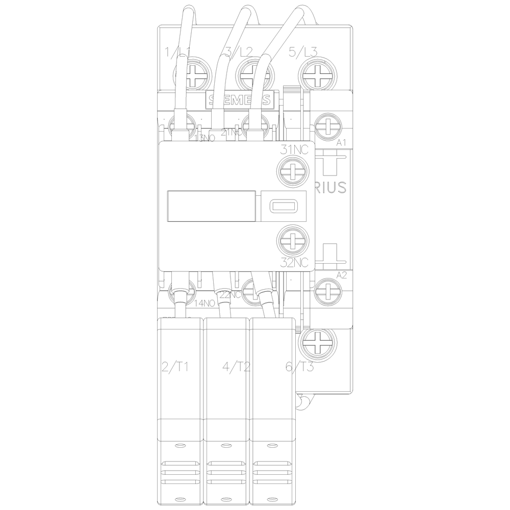 3RT2626-1AP05 Kondansatör Kontaktör 7-20kVAR