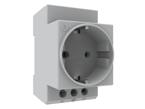 BEMİS Monofaze Ray Prizi 1x16A 220V IP20