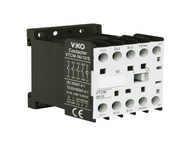 Mini Kontaktör 230V AC 9A 1NC Mini Kontaktör 230V AC 9A 1NC