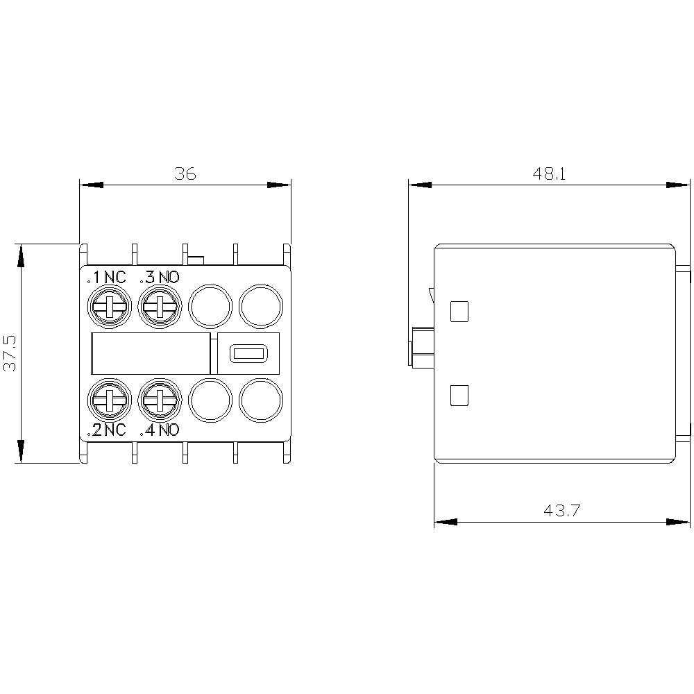 3RH2911-1HA11 Yardımcı Kontaktör Bloğu 3RH2911-1HA11 Yardımcı Kontaktör Bloğu