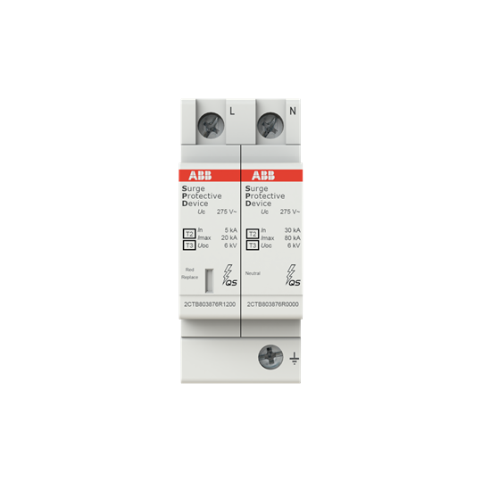 ABB 2CTB803972R1200 T2-T3 1N 20 2 1Faz+Nötr Parafudur 