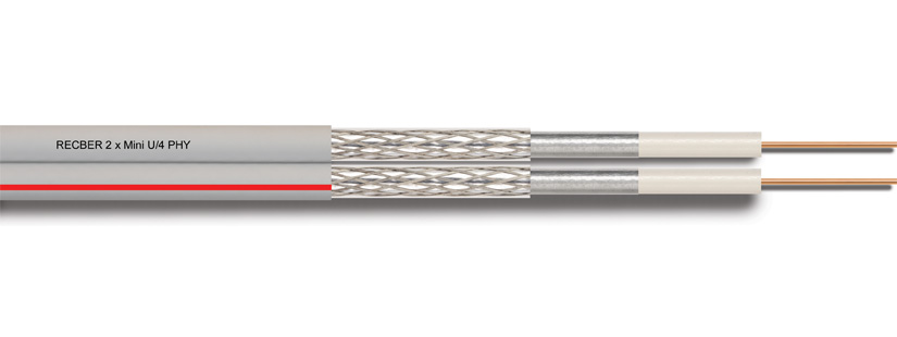Koaksiyel Kablo Pvc MİNİ U/4 CU/AL 500mt Koaksiyel Kablo Pvc MİNİ U/4 CU/AL 500mt