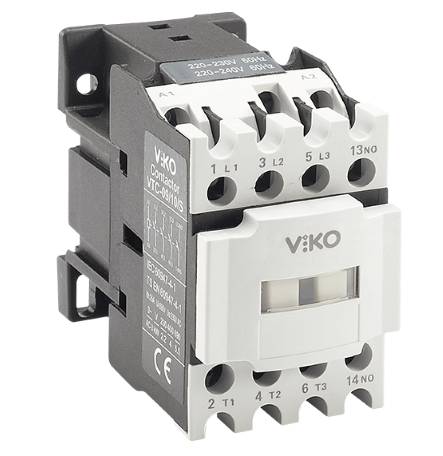 VTC-18/10/S 18A 1NO+1NC Güç Kontaktör Bobin VTC-18/10/S 18A 1NO+1NC Güç Kontaktör Bobin