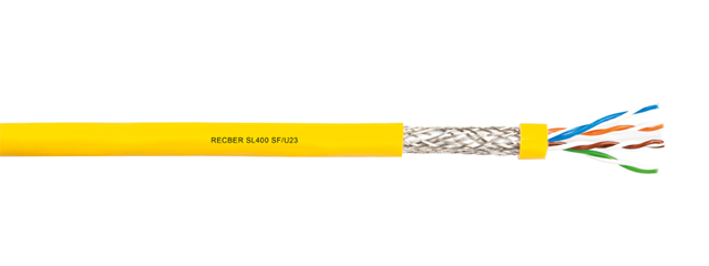 REÇBER Data Kablosu HF CAT6 U/UTP 23AWG 500mt Yeşil