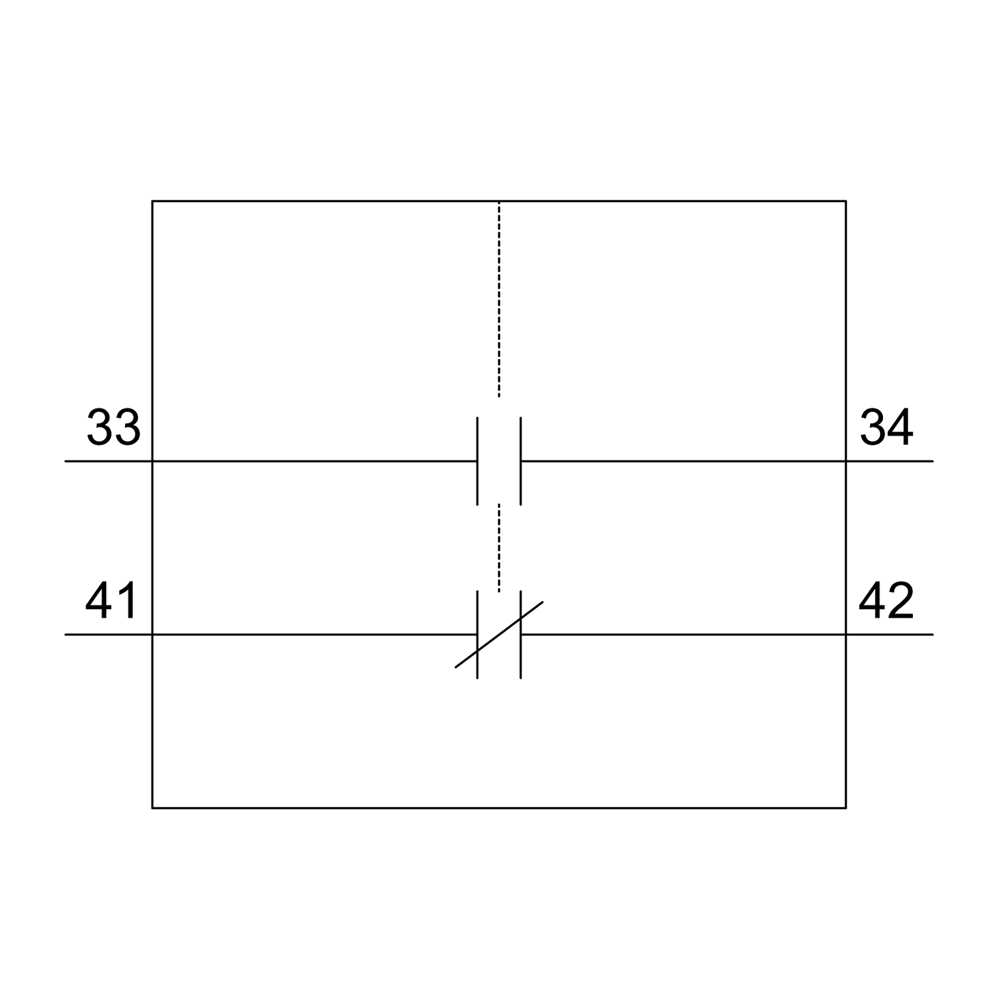 3RV2901-1A Yardımcı Kontak Bloğu-Yandan Vidalı 