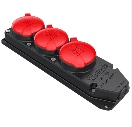 BEMİS BY10-308 3lü  IP55 KAUTRİ 3x25A. (3P+E) 380