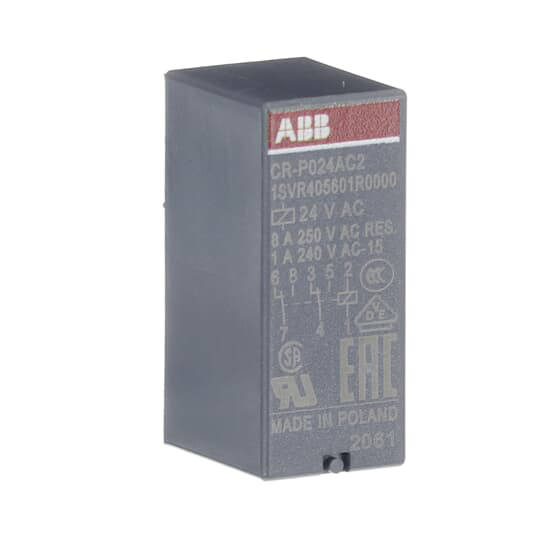 ABB 1SVR405601R0000 Röle CR-P024AC2 8A