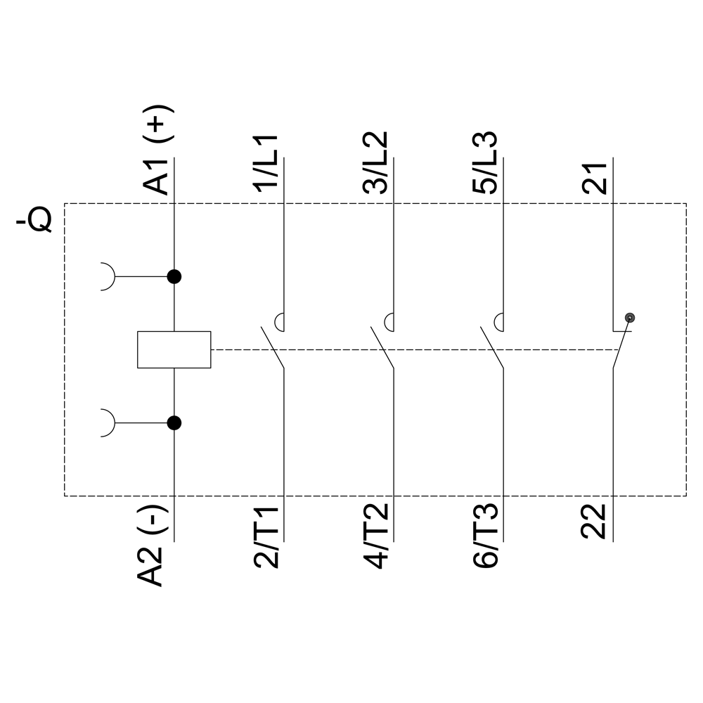 3RT2017-1BB42 Sirius Kontaktör 12A 24V DC 5,5kW 3RT2017-1BB42 Sirius Kontaktör 12A 24V DC 5,5kW