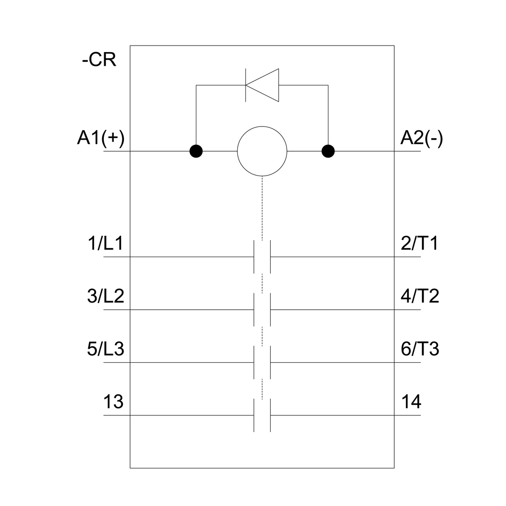 3TG1010-0BB4 Mini Kontaktör 8.4A 24V DC 4kW 4NO
