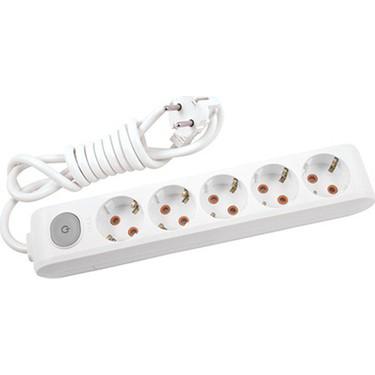 VİKO Multi-Let 5li Topraklı Ç.K Anahtarlı 2mt Priz