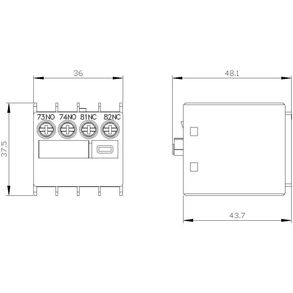 3RH2911-1LA11 Yardımcı Kontaktör Bloğu 3RH2911-1LA11 Yardımcı Kontaktör Bloğu