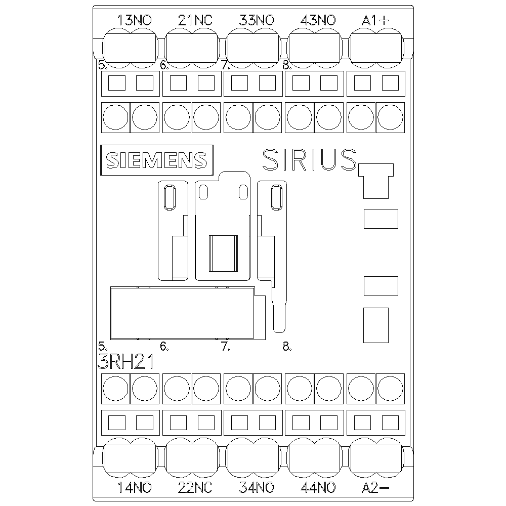 3Rh2131-2Bb40 3No+1Nc 24V Dc Yard Kontaktör 3Rh2131-2Bb40 3No+1Nc 24V Dc Yard Kontaktör