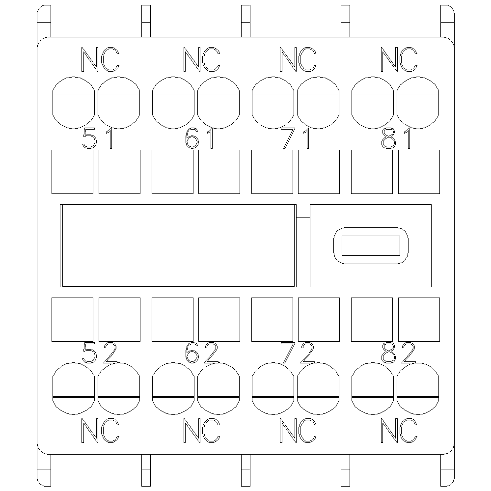 3RH2911-2GA04 Yardımcı Kontak Bloğu 4NC 10 A 3RH2911-2GA04 Yardımcı Kontak Bloğu 4NC 10 A