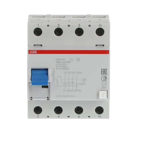 2CSF204001R1950 Kaçak Akım Koruma Röle AC 3x125A 2CSF204001R1950 Kaçak Akım Koruma Röle AC 3x125A