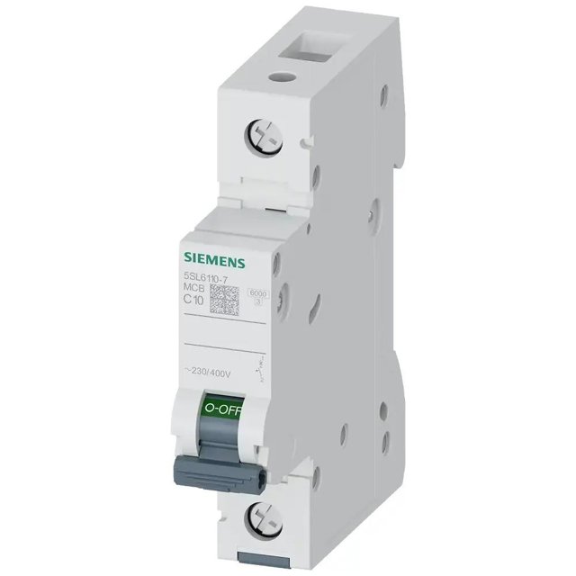 SIEMENS 5SL6110-7YA Otomatik Sigorta Klasik 10A C Tipi 