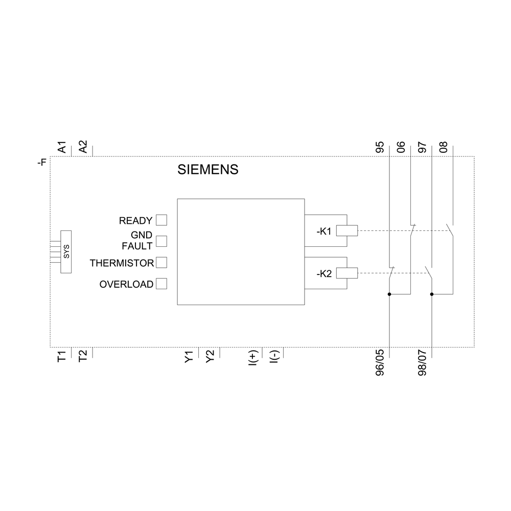 3RB2283-4AA1 Değerlendirme Modulü 3RB2283-4AA1 Değerlendirme Modulü
