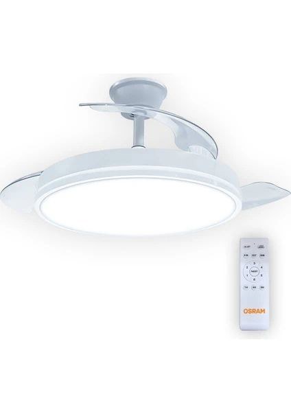 OSRAM Osram Ceiling Wing Tavan Vantilatörü D105 WT REM VS1 TR