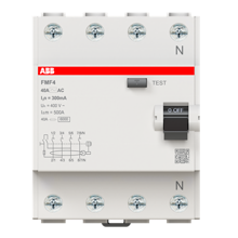 ABB 2CSF604088R3400 6 kA, 4P, 40A, 300 mA, AC Tipi