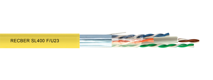 Data Kablosu HF CAT6 U/UTP 23AWG 1000mt Sarı Data Kablosu HF CAT6 U/UTP 23AWG 1000mt Sarı