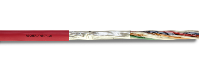 REÇBER Yangın Alarm Kablosu Pvc 1x2x0,8+0,4  500mt