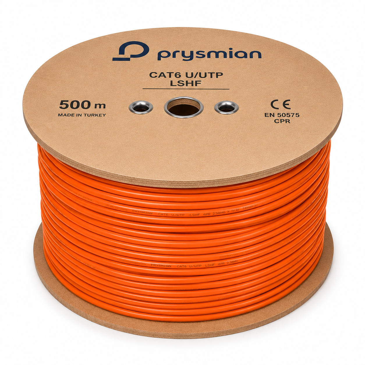 CAT6 UTP (HF) 500 LÜK 60094165 Turuncu (23AWG) CAT6 UTP (HF) 500 LÜK 60094165 Turuncu (23AWG)