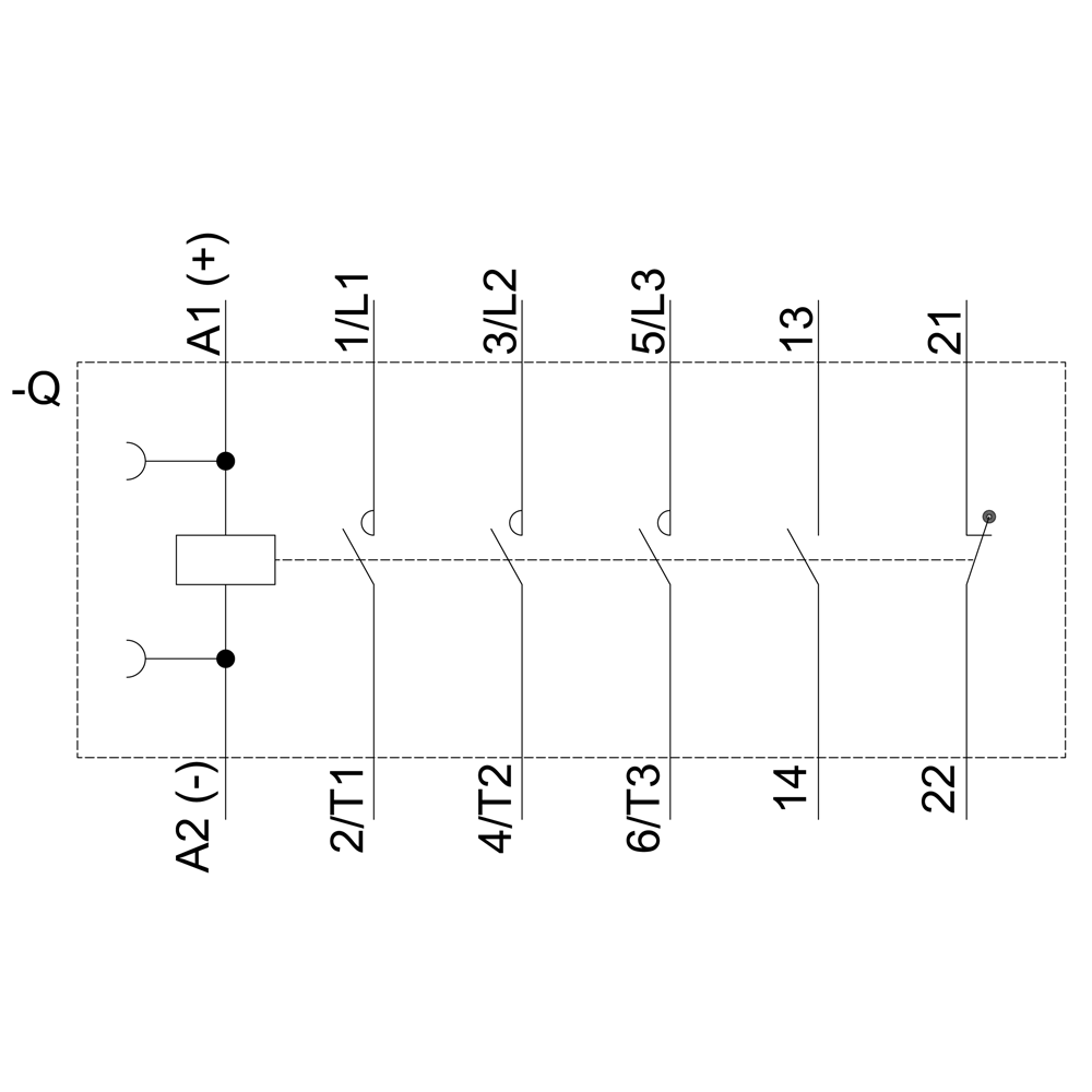 3RT2027-1BB40 Sirius Kontaktör 32A 24V DC 15kW
