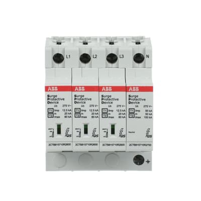 2CTB815710R1900 OVR T1-T2 3+1N 80kA PARAFUDUR 2CTB815710R1900 OVR T1-T2 3+1N 80kA PARAFUDUR