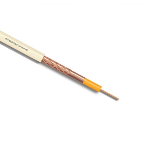 REÇBER Koaksiyel Kablo HF RG6/U-4 CU/AL Trishield 1000mt