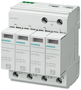 SIEMENS 5SD7464-0 Parafudr Aşırı Gerilim Sınırlayıcı