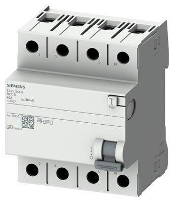 SIEMENS 5SV5642-6 300mA 3X25A K.A.K Koruma Röl A Tip 