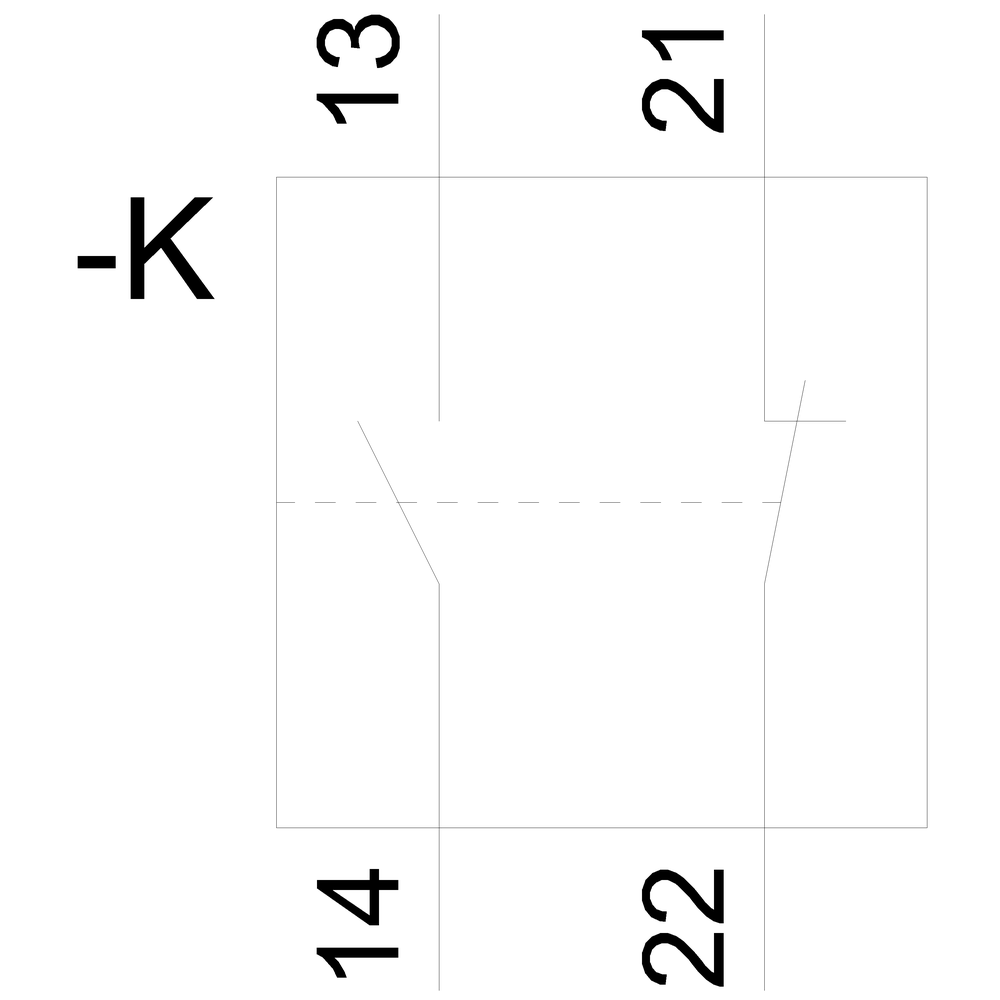 5ST3010 Yardımcı Kontak Bloğu 6A 1NO+1NC 5ST3010 Yardımcı Kontak Bloğu 6A 1NO+1NC