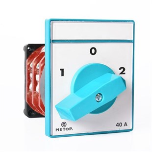 MT080 40A 1 Fazlı Enversör Şalter 1 -0- 2 MT080 40A 1 Fazlı Enversör Şalter 1 -0- 2