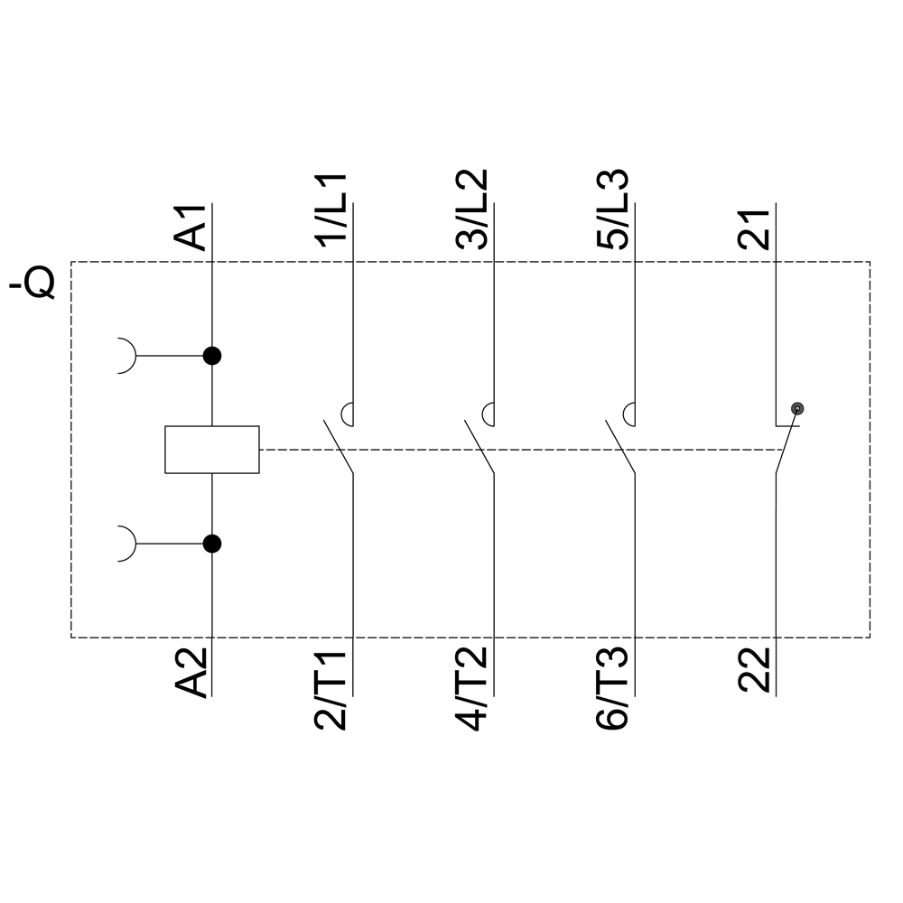 3RT2016-1AB02 Sirius Kontaktör 9A 24V AC 3kW 3RT2016-1AB02 Sirius Kontaktör 9A 24V AC 3kW