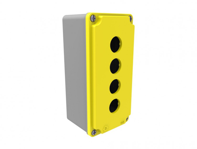 BEMİS BT4-3001-0017 4LÜ Buton Kut. 80X170X73