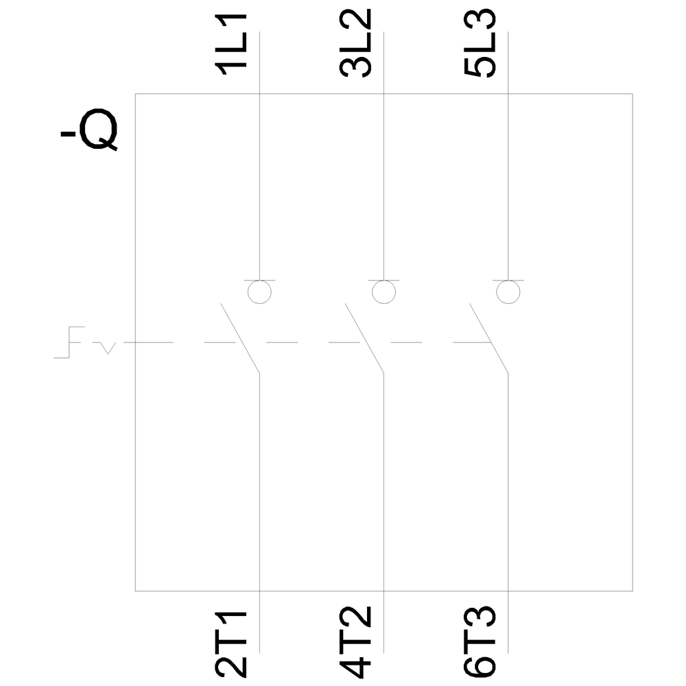 3LD2714-0TK53 Paket Şalter Dipten 100A