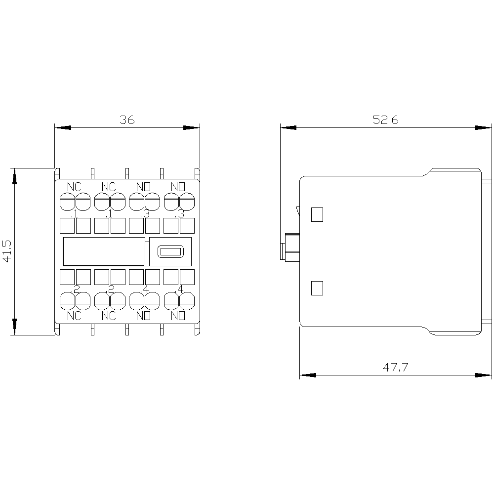3RH2911-2HA22 Yardımcı Kontaktör 2NO + 2NC 3RH2911-2HA22 Yardımcı Kontaktör 2NO + 2NC