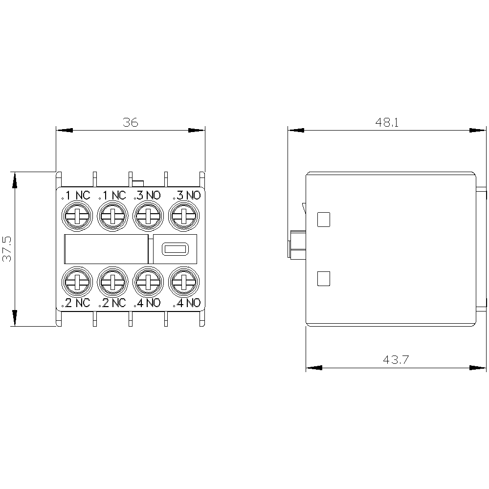 3RH2911-1HA22 Yardımcı Kontaktör Bloğu 3RH2911-1HA22 Yardımcı Kontaktör Bloğu