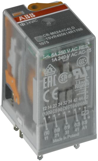 1SVR405612R0000 CR-M024AC3 Röle 1SVR405612R0000 CR-M024AC3 Röle
