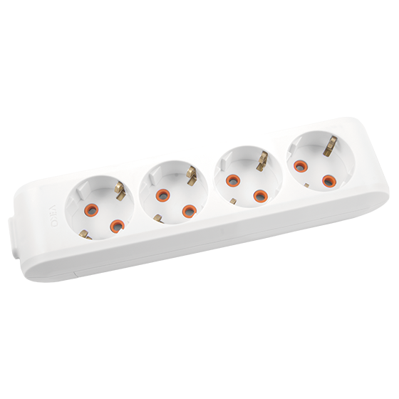 Multi-Let 4lü Topraklı Ç.K Klemensli Priz Multi-Let 4lü Topraklı Ç.K Klemensli Priz