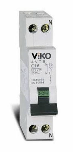 VİKO 4VTB-1B04 1X4A 4,5kA B Tipi Otomatik Sigorta