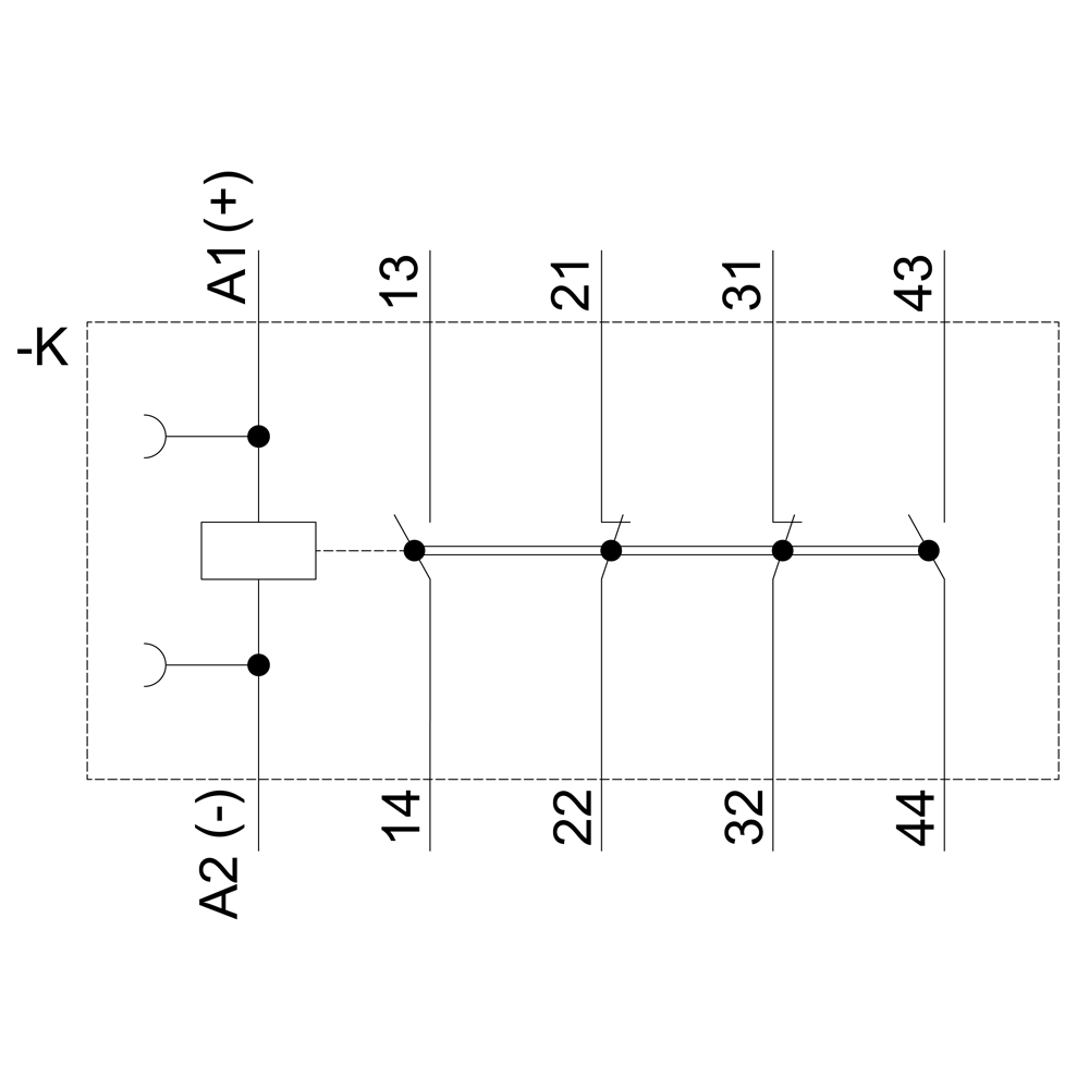 3RH2122-1BB40 Yardımcı Kontaktör 24V DC BOY S00 3RH2122-1BB40 Yardımcı Kontaktör 24V DC BOY S00