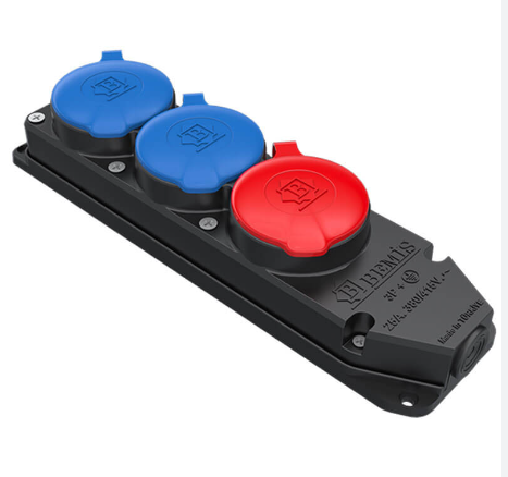 BY10-310 3lü IP55 Kautriİ 3x25A (3P+E)380 BY10-310 3lü IP55 Kautriİ 3x25A (3P+E)380