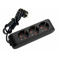 VİKO Multi-Let 3lü Top. Ç.K Anahtarlı 5mt Siyah Priz
